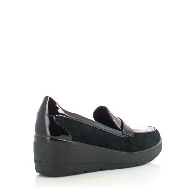 Дамски Обувки На Платформа GEOX-D46RAB D ILDE BLACK
