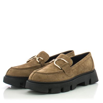 Дамски Лоуфър GEOX - D46UAH D VILDE MUD