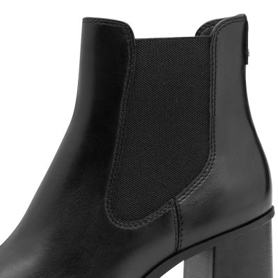 Дамски Боти На Ток TAMARIS - 1-25371-45-020 BLACK MATT