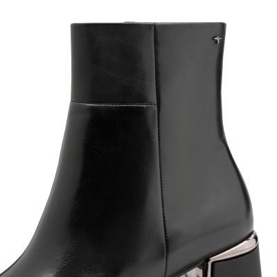 Дамски Боти На Ток TAMARIS-1-25341-45-003 BLACK LEATHER