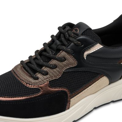 Дамски Сникърс TAMARIS - 1-23745-43-096 BLACK/COPPER