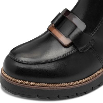 Дамски Равни Боти TAMARIS-1-25435-45-003 BLACK LEATHER