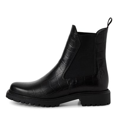 Дамски Равни Боти TAMARIS-1-25427-41-028 BLACK CROCO