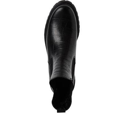 Дамски Равни Боти TAMARIS-1-25427-41-028 BLACK CROCO