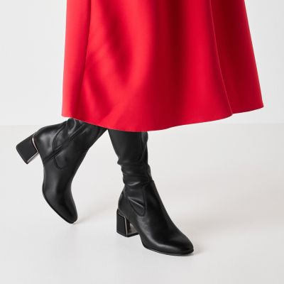 Ботуши На Ток TAMARIS - 1-25527-45-001 BLACK