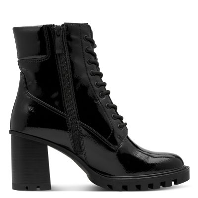 Дамски Боти На Ток TAMARIS-1-25132-45-018 BLACK PATENT