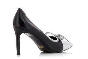 Дамски обувки на ток VERONELLA - 3229492-branco/preto