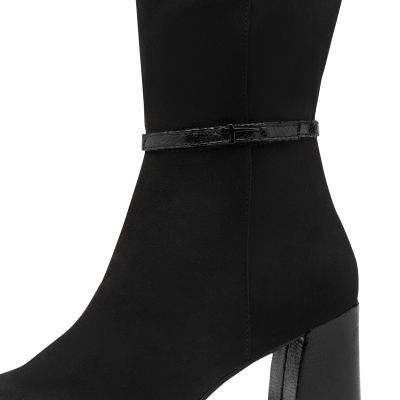 Ботуши На Ток TAMARIS - 1-25513-45-098 BLACK COMB