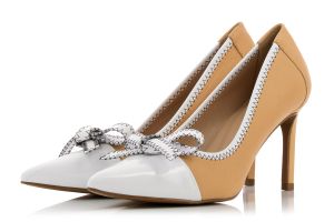 Дамски обувки на ток VERONELLA - 3229492-nudess18
