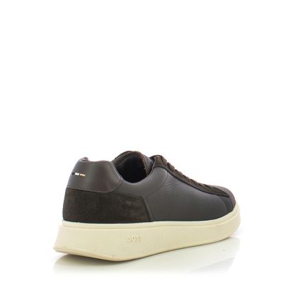 Мъжки Сникърс BOSS - 50552869 BULTON RUNN SDGRLT DARK BROWN