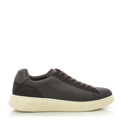 Мъжки Сникърс BOSS - 50552869 BULTON RUNN SDGRLT DARK BROWN