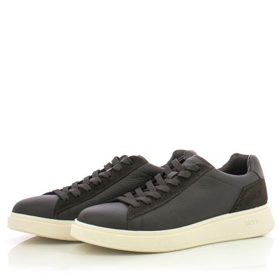 Мъжки Сникърс BOSS - 50552869 BULTON RUNN SDGRLT DARK BROWN