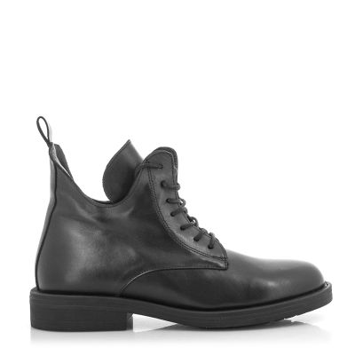 Дамски Кубинки CARLO FABIANI - 247-8455 BLACK LEATHER