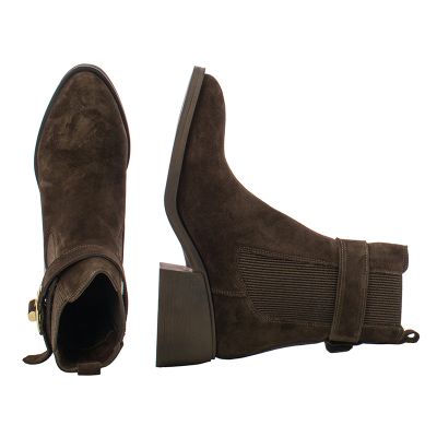 Дамски Боти На Ток CARLO FABIANI - 247-064-8480 BROWN