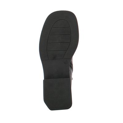 Women`s Flat Ankle Boots CARLO FABIANI-269-1072 BLACK