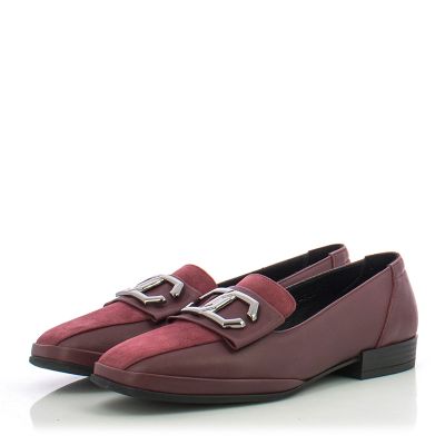 Дамски Мокасини VERONELLA - 045-5433  BORDO