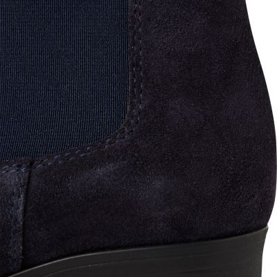 Дамски Боти На Ток TAMARIS - 1-25026-41-807 NAVY SUEDE