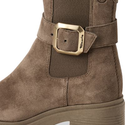 Дамски Боти На Ток TAMARIS - 1-25433-45-341 TAUPE