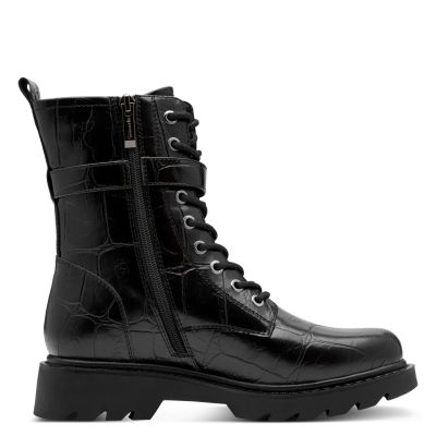 Дамски Кубинки TAMARIS-1-25228-45-028 BLACK CROCO
