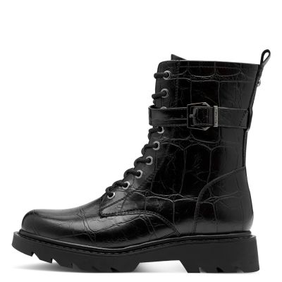 Дамски Кубинки TAMARIS-1-25228-45-028 BLACK CROCO