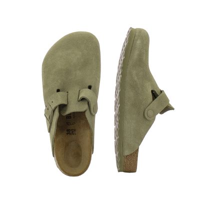 Мъжко Сабо BIRKENSTOCK - 1025788 BOSTON FADED KHAKI