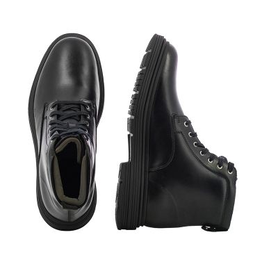 Мъжки Ежедневни Боти CLARKS-26183262 BADBURY HI WP BLACK LEA