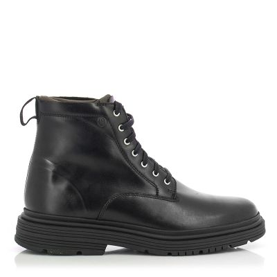 Мъжки Ежедневни Боти CLARKS-26183262 BADBURY HI WP BLACK LEA