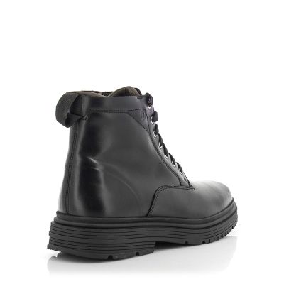 Мъжки Ежедневни Боти CLARKS-26183262 BADBURY HI WP BLACK LEA