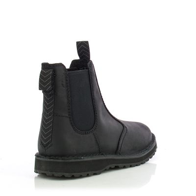 Мъжки Ежедневни Боти CLARKS-26179715 SOLSBURY EASY BLACK LEATHER