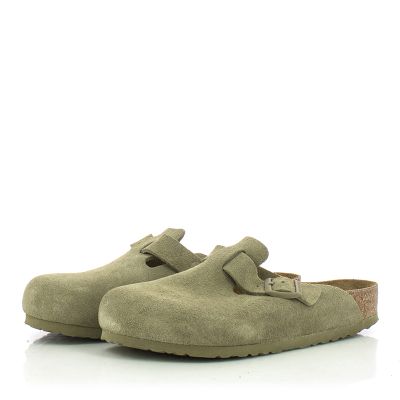 Men`s Clogs BIRKENSTOCK-1025788 BOSTON FADED KHAKI