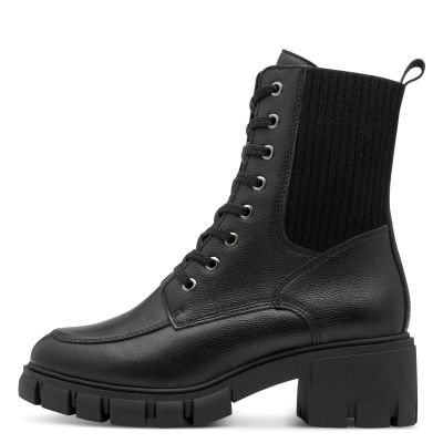 Дамски Кубинки TAMARIS - 1-25972-45-003 BLACK LEATHER