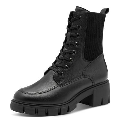 Дамски Кубинки TAMARIS - 1-25972-45-003 BLACK LEATHER