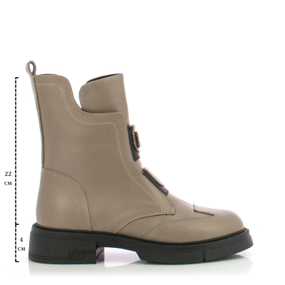 Дамски Равни Боти CARLO FABIANI - 154-98 BEIGE