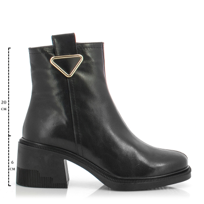 Дамски Боти На Ток CARLO FABIANI - 260-3743 BLACK