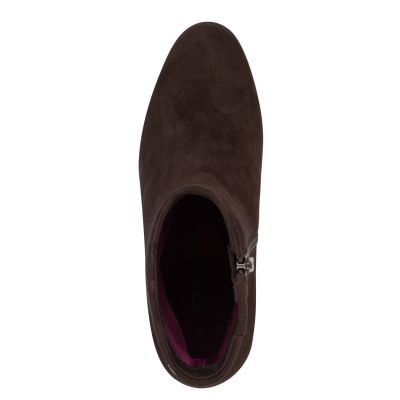 Дамски Боти На Ток TAMARIS - 1-25341-45-347 MOCCA SUEDE