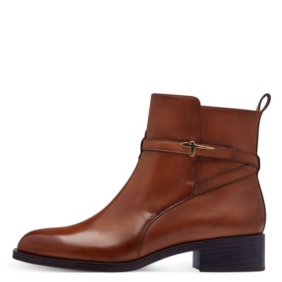 Дамски Равни Боти TAMARIS - 1-25321-43-305 COGNAC