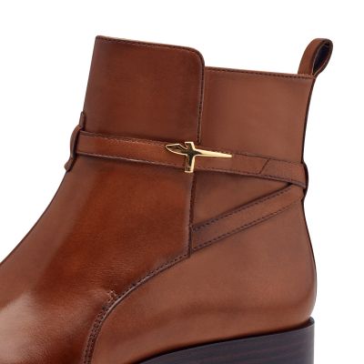 Дамски Равни Боти TAMARIS - 1-25321-43-305 COGNAC