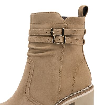 Дамски Боти На Ток TAMARIS - 1-25383-45-400 BEIGE