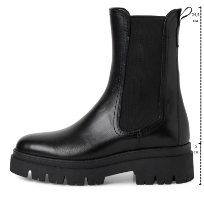 Дамски Равни Боти TAMARIS-1-25992-41-001 BLACK