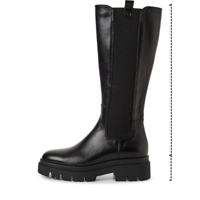 Офицерки TAMARIS-1-25608-41-001  BLACK