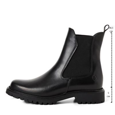 Дамски Равни Боти TAMARIS-1-25427-41-028 BLACK CROCO