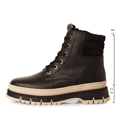 Дамски Равни Боти TAMARIS-1-25200-45-003 BLACK LEATHER