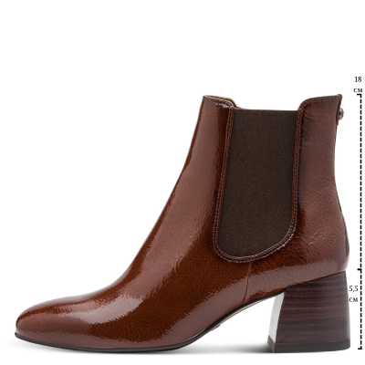 Дамски Боти На Ток TAMARIS-1-25327-45-305 COGNAC