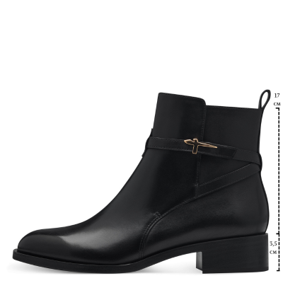 Дамски Равни Боти TAMARIS-1-25321-43-001 BLACK