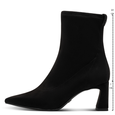 Дамски Боти На Ток TAMARIS - 1-25315-45-001 BLACK