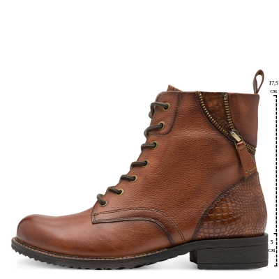 Дамски Равни Боти TAMARIS-1-25273-45-305 COGNAC