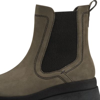 Дамски Равни Боти TAMARIS-1-25423-45-722 OLIVE