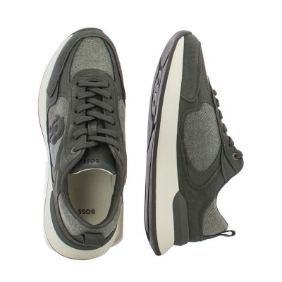 Дамски Сникърс BOSS-50552762 B ICON RUNN WLSD DARK GREY