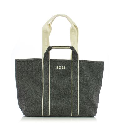 Ежедневни Чанти BOSS-50552483 PALMAH TOTE WL DARK GREY