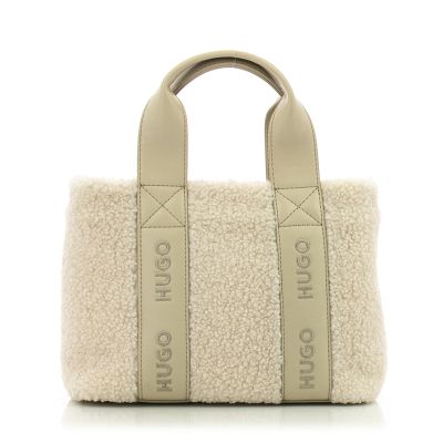 Ежедневни Чанти HUGO-50552295 BECKY SH TOTE MINI OPEN WHITE